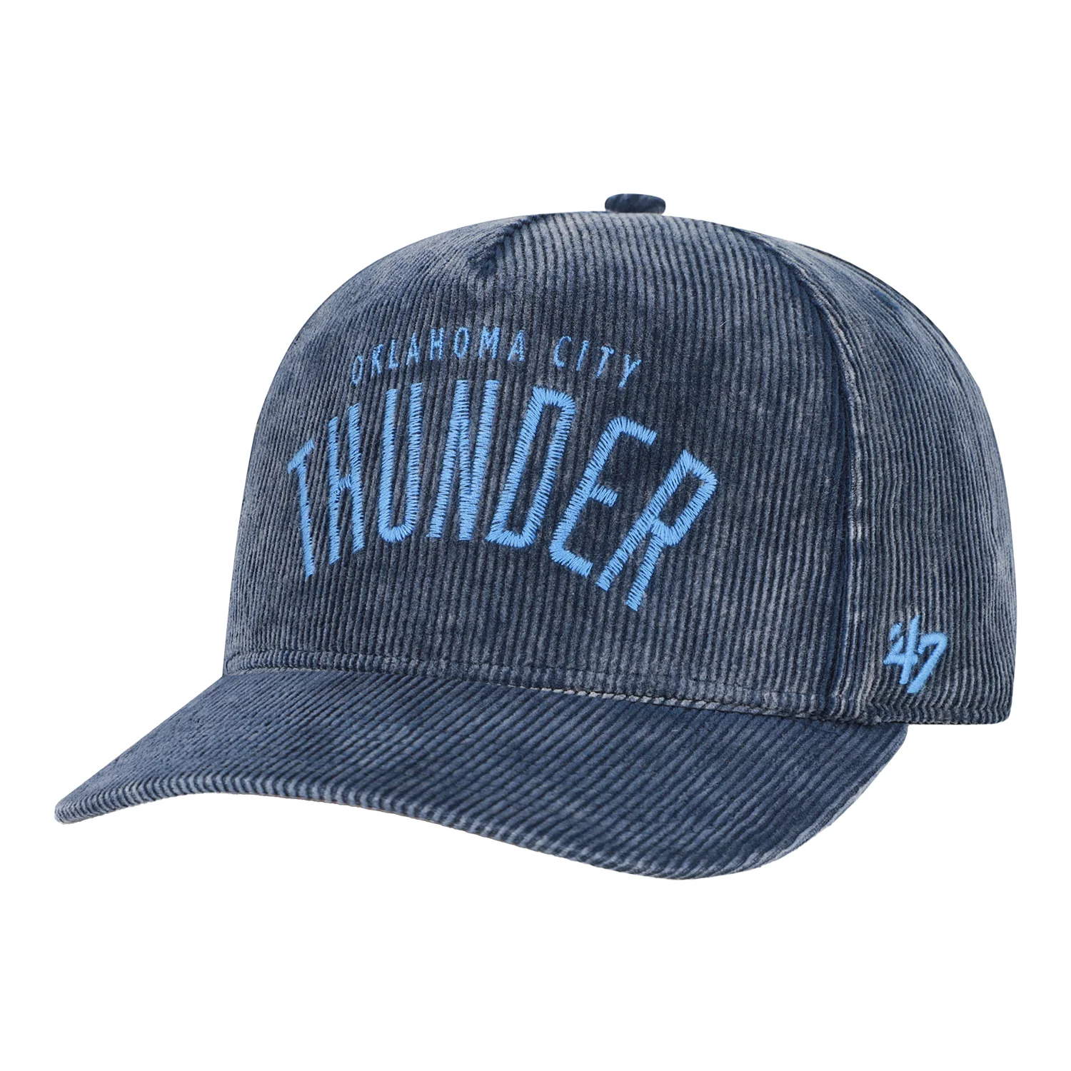 OKC Thunder 47 Brand Reclaim Corduroy Hitch Hat
