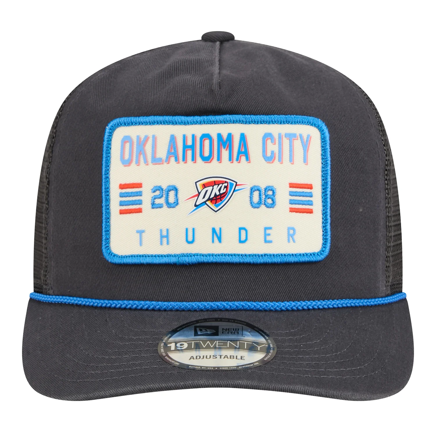OKC Thunder New Era 19Twenty Washed Rope Snapback Hat