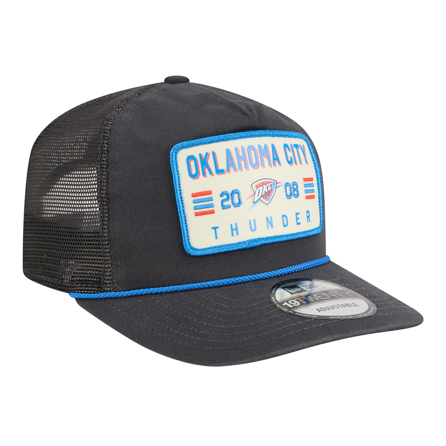OKC Thunder New Era 19Twenty Washed Rope Snapback Hat