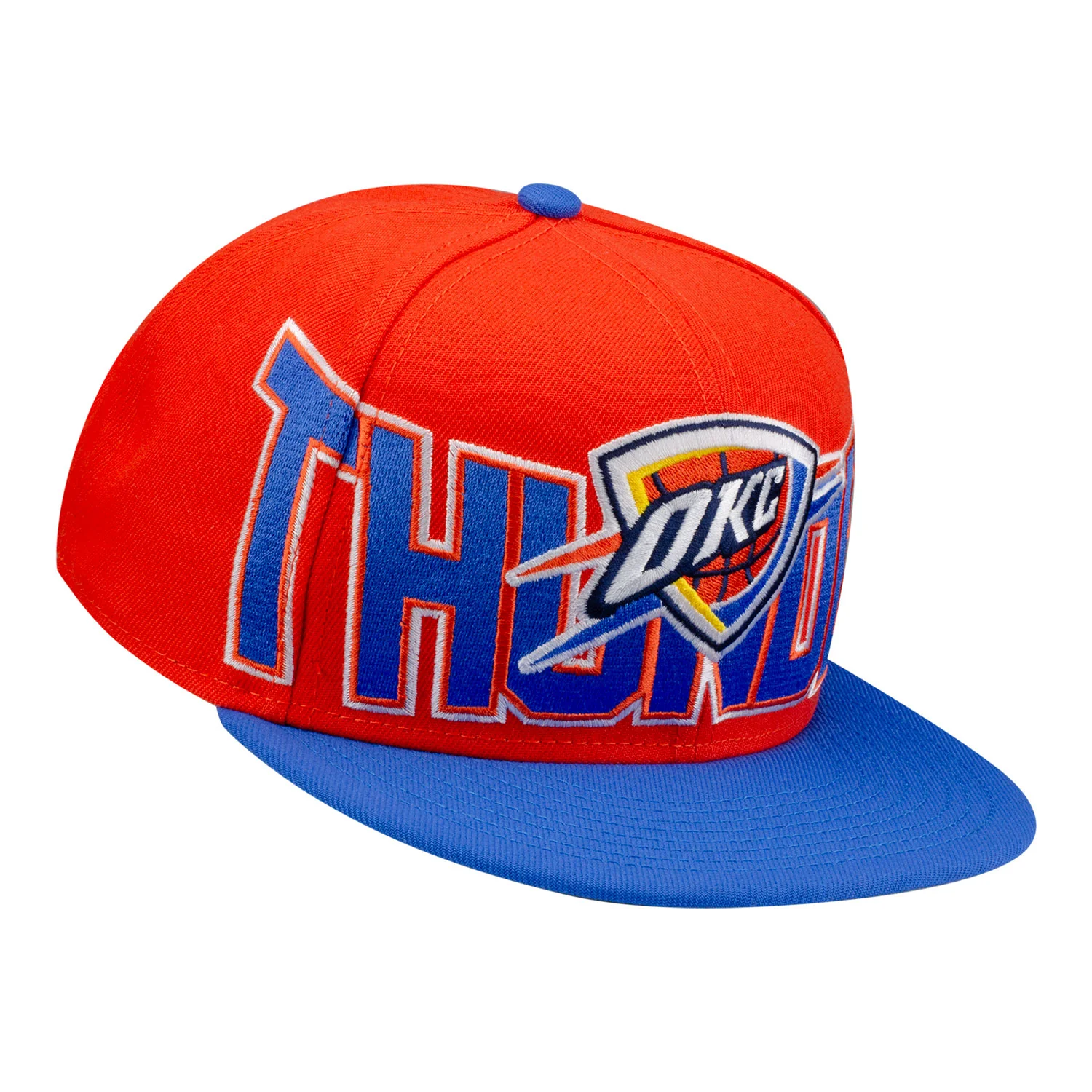 YOUTH OKC THUNDER NEW ERA 950 SATIN WORDMARK SNAPBACK