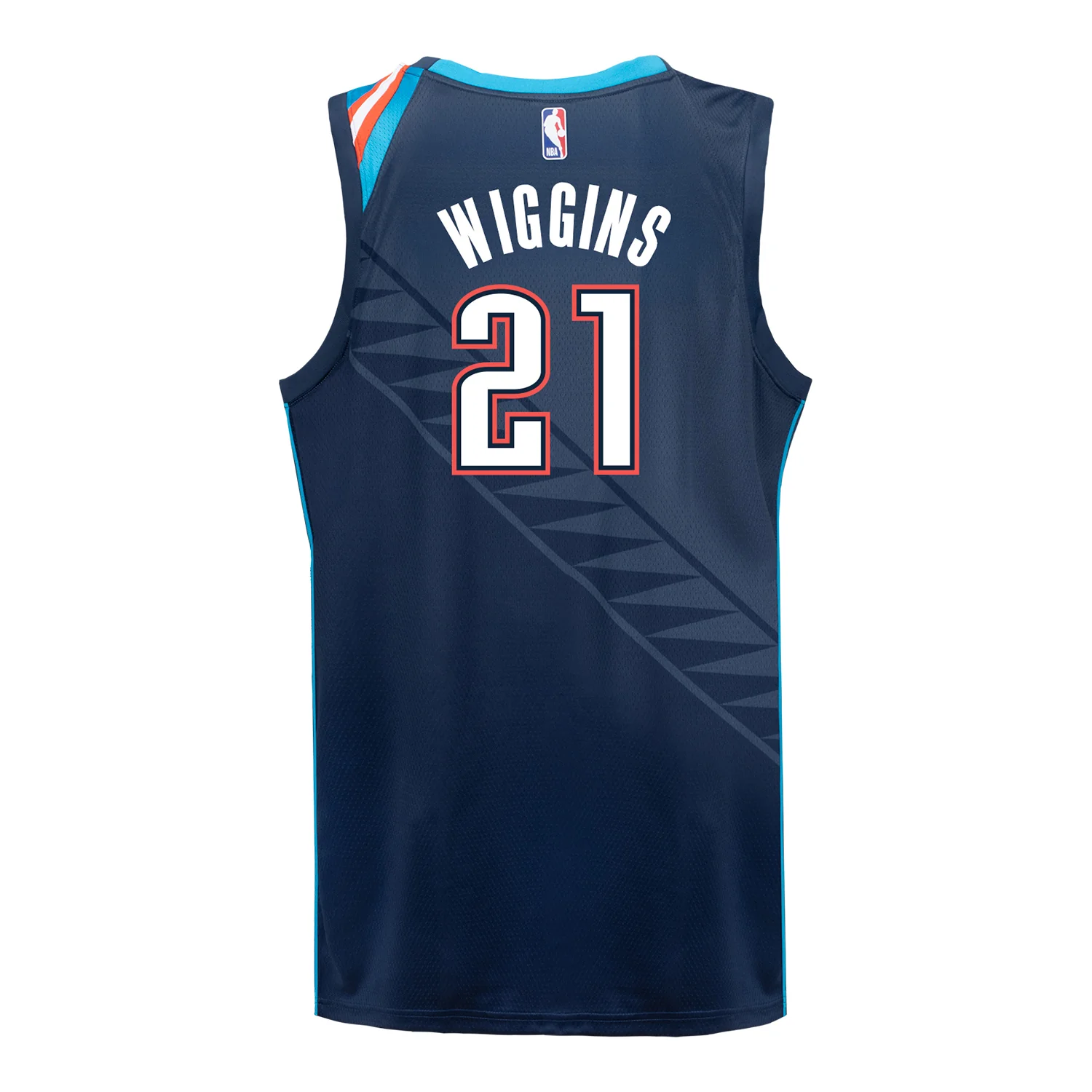 YOUTH 2025-26 OKLAHOMA CITY THUNDER AARON WIGGINS CITY EDITION SWINGMAN JERSEY
