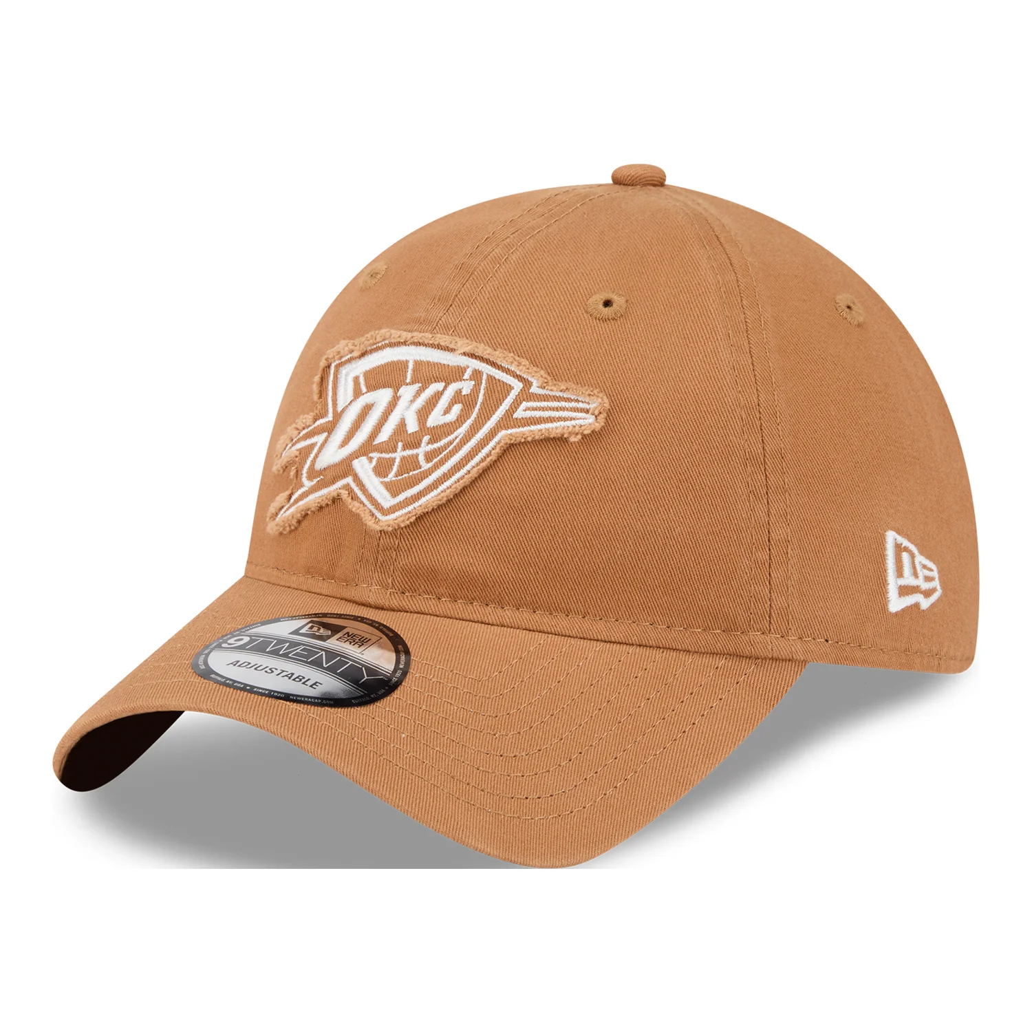 OKC THUNDER NEW ERA 920 FRAYED ADJUSTABLE HAT