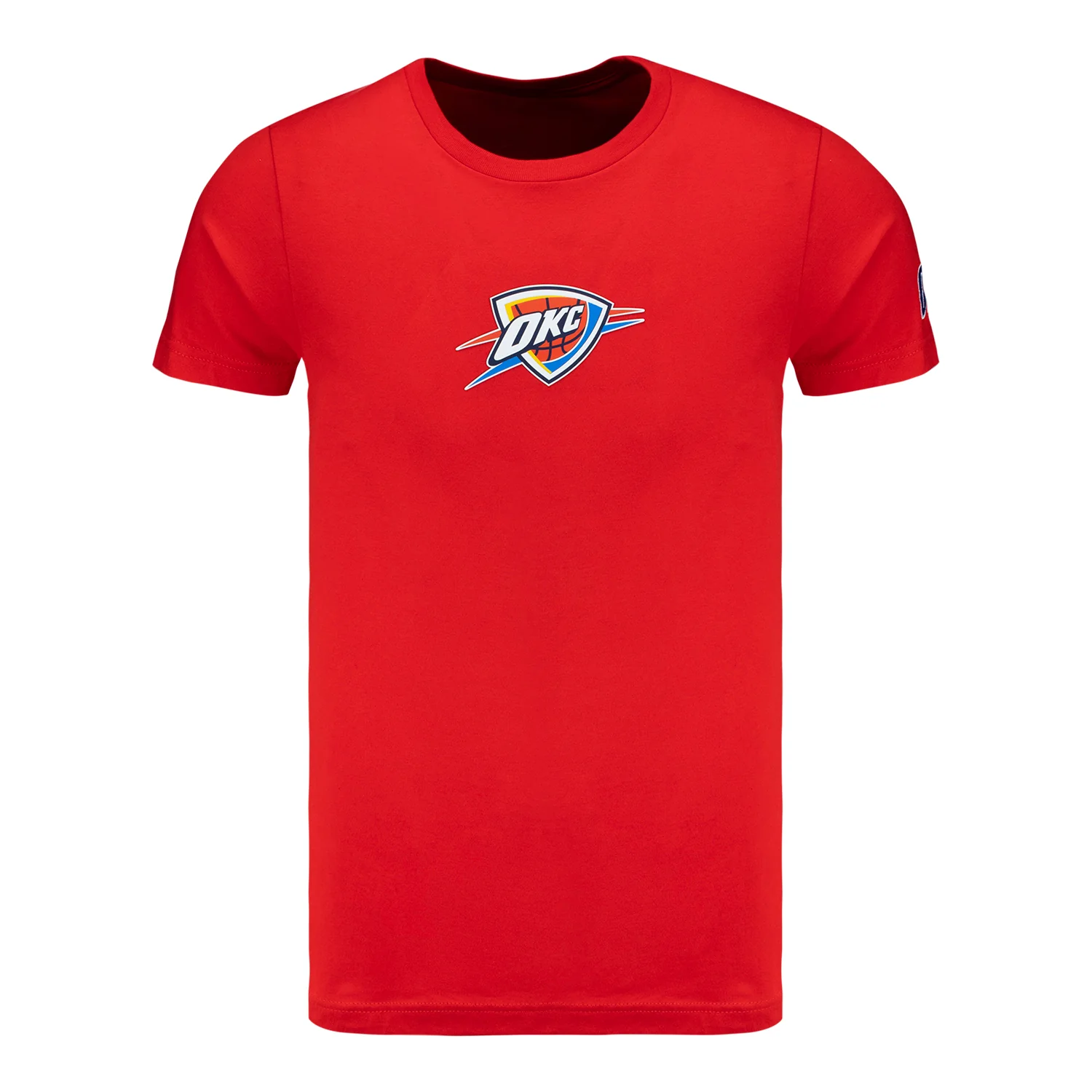 OKC Thunder IOG Silicone Patch Orange T-Shirt