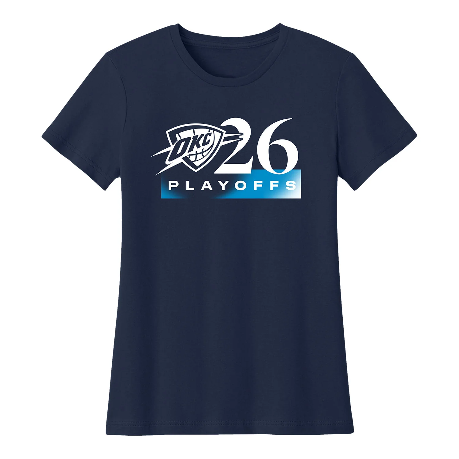 Ladies OKC Thunder IOG 2026 Playoffs Gradient T-Shirt