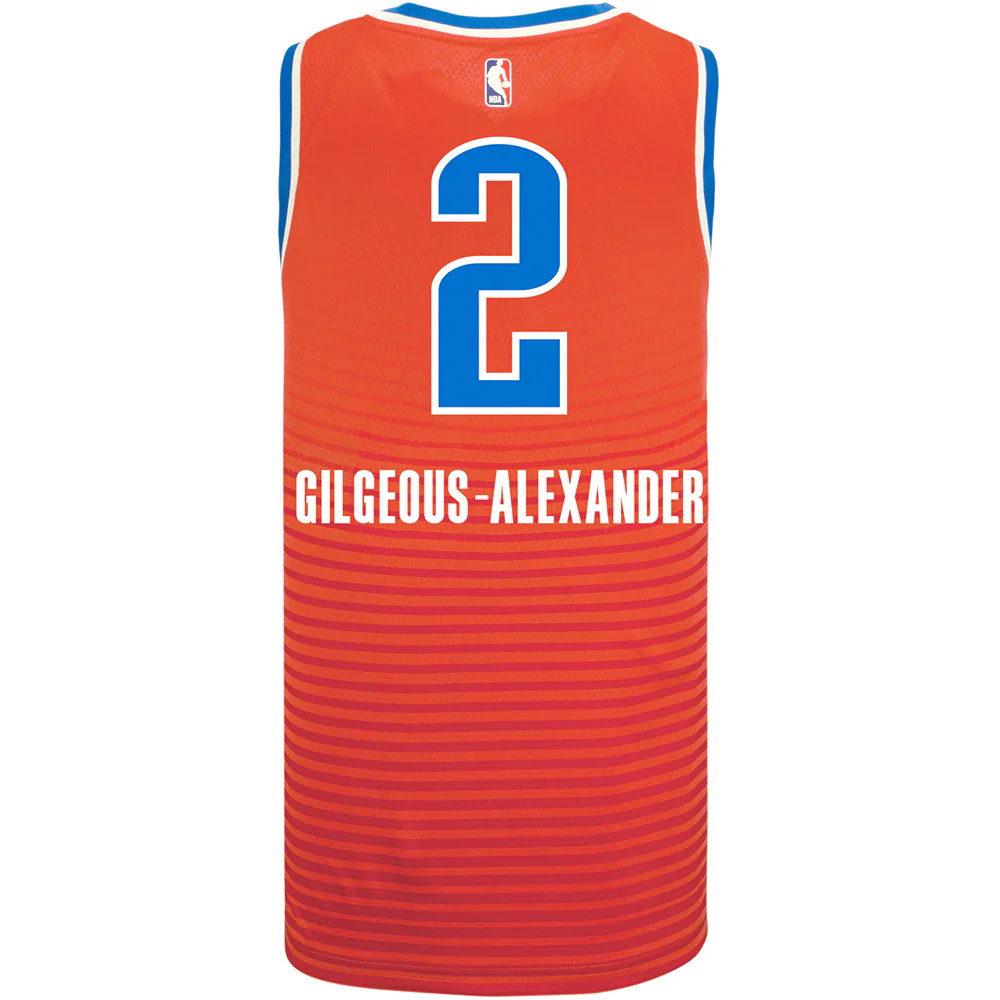 YOUTH OKLAHOMA CITY THUNDER SHAI GILGEOUS-ALEXANDER STATEMENT JORDAN SWINGMAN JERSEY - 2025-26