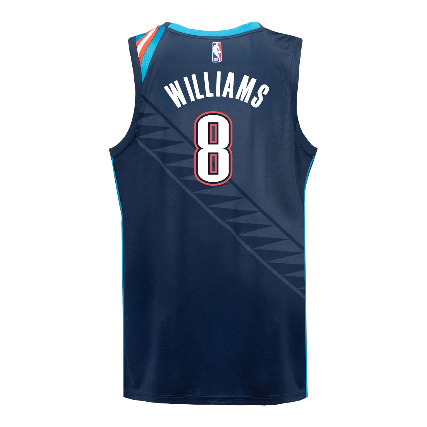 YOUTH 2025-26 OKLAHOMA CITY THUNDER JALEN WILLIAMS CITY EDITION SWINGMAN JERSEY
