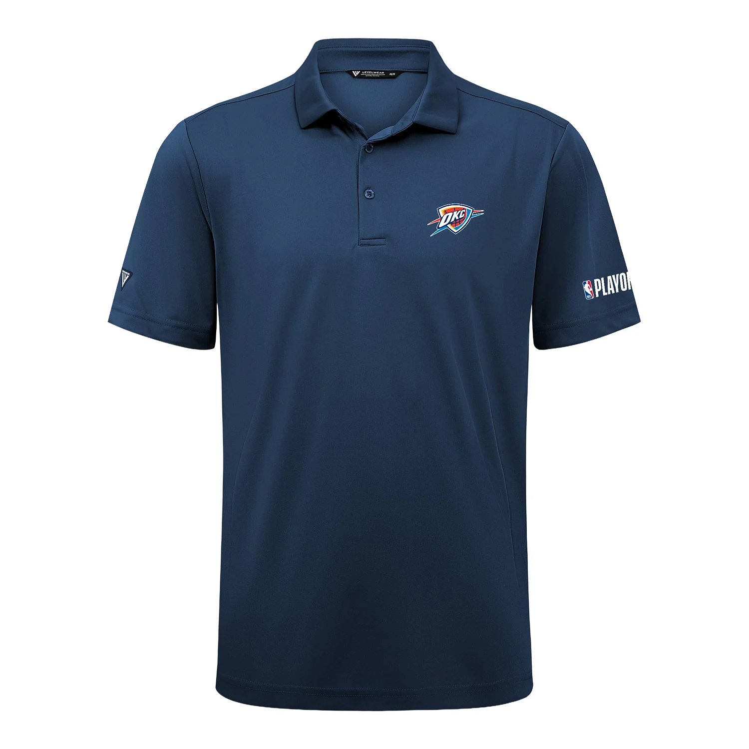 OKC Thunder Levelwear 2026 Playoffs Original Navy Polo