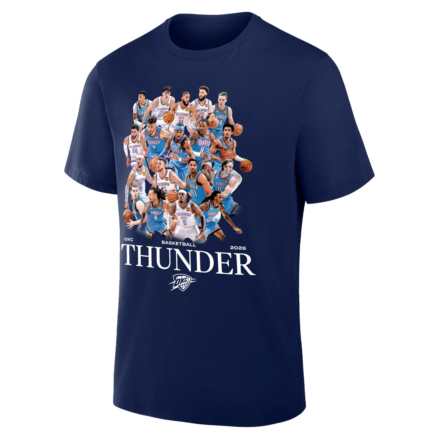 OKC Thunder 2026 Playoffs Roster T-Shirt