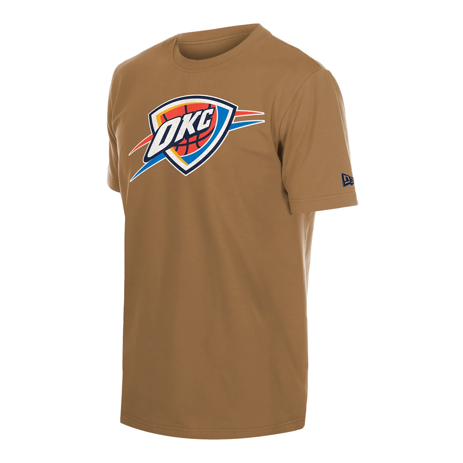 OKC Thunder New Era Core Primary Distressed T-Shirt