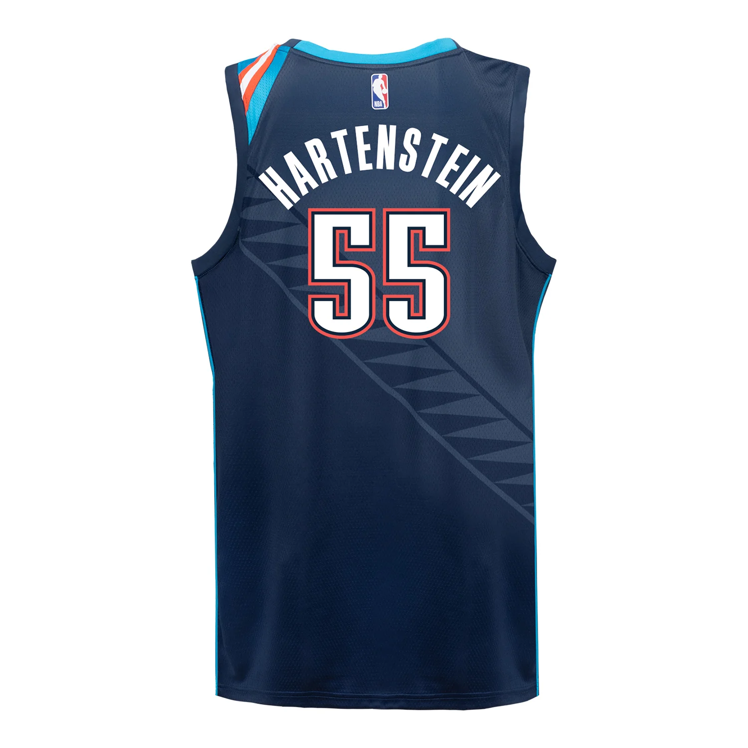 YOUTH 2025-26 OKLAHOMA CITY THUNDER ISAIAH HARTENSTEIN CITY EDITION SWINGMAN JERSEY