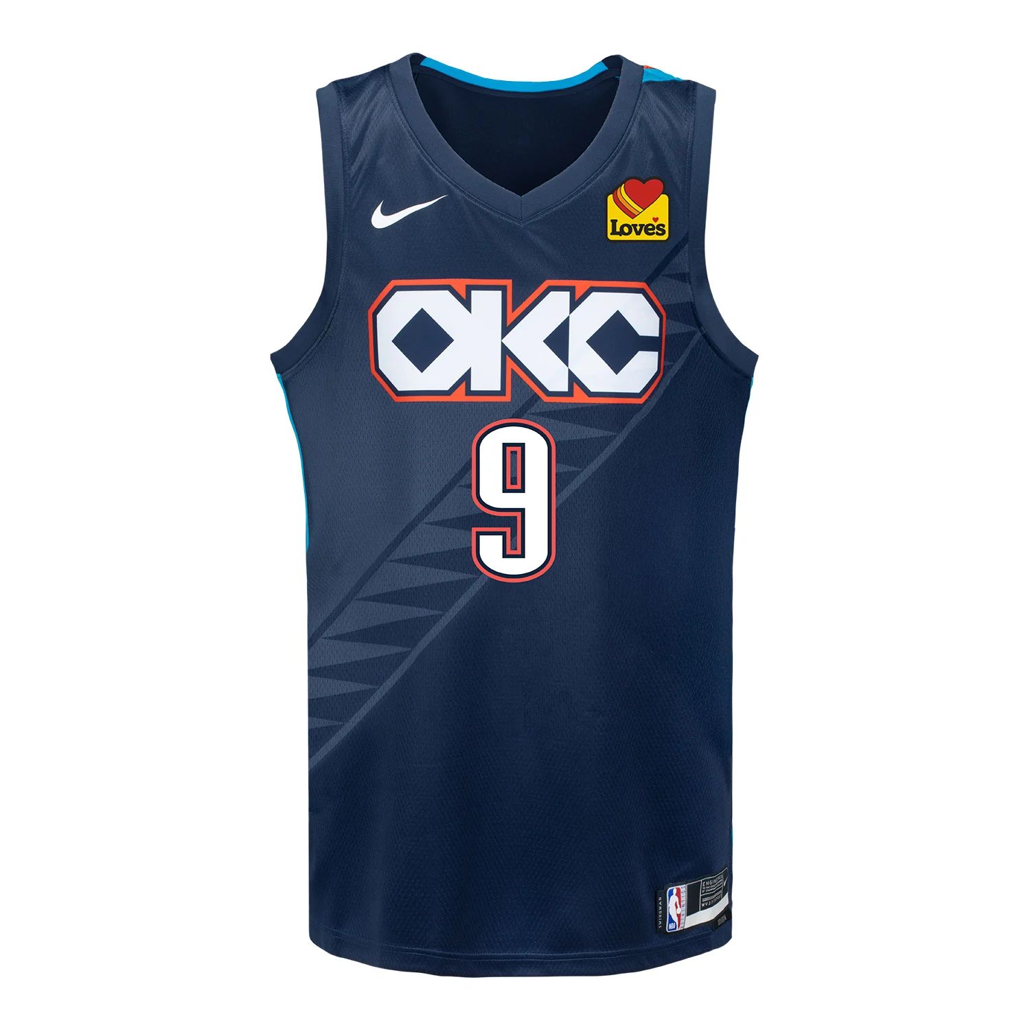 YOUTH 2025-26 OKLAHOMA CITY THUNDER ALEX CARUSO CITY EDITION SWINGMAN JERSEY