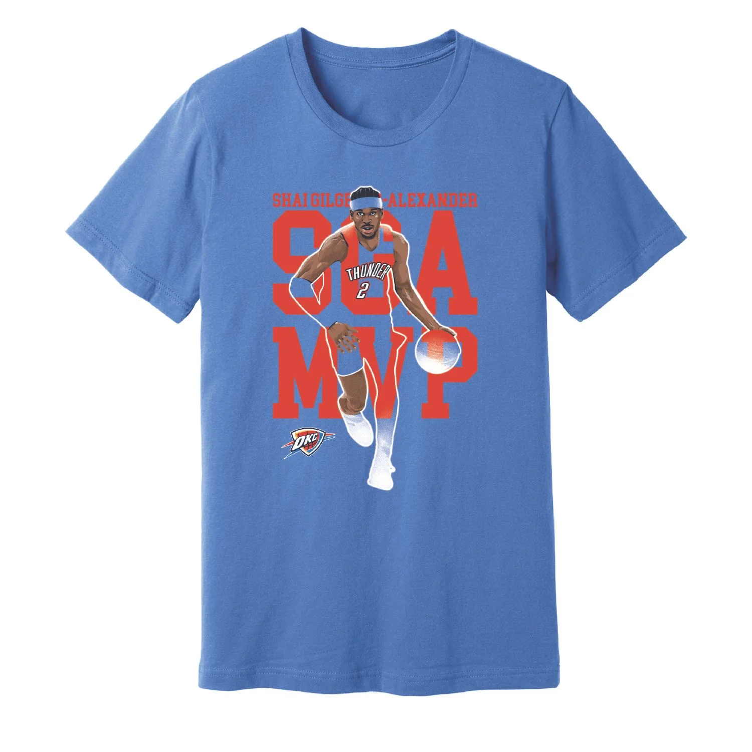 SHAI GILGEOUS-ALEXANDER 2025 NBA MVP T-SHIRT
