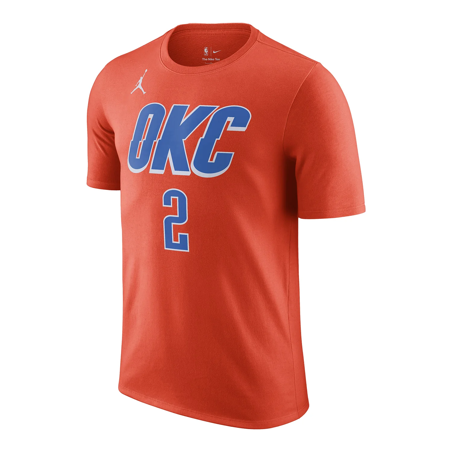 NIKE THUNDER SHAI GILGEOUS-ALEXANDER NAME & NUMBER T-SHIRT