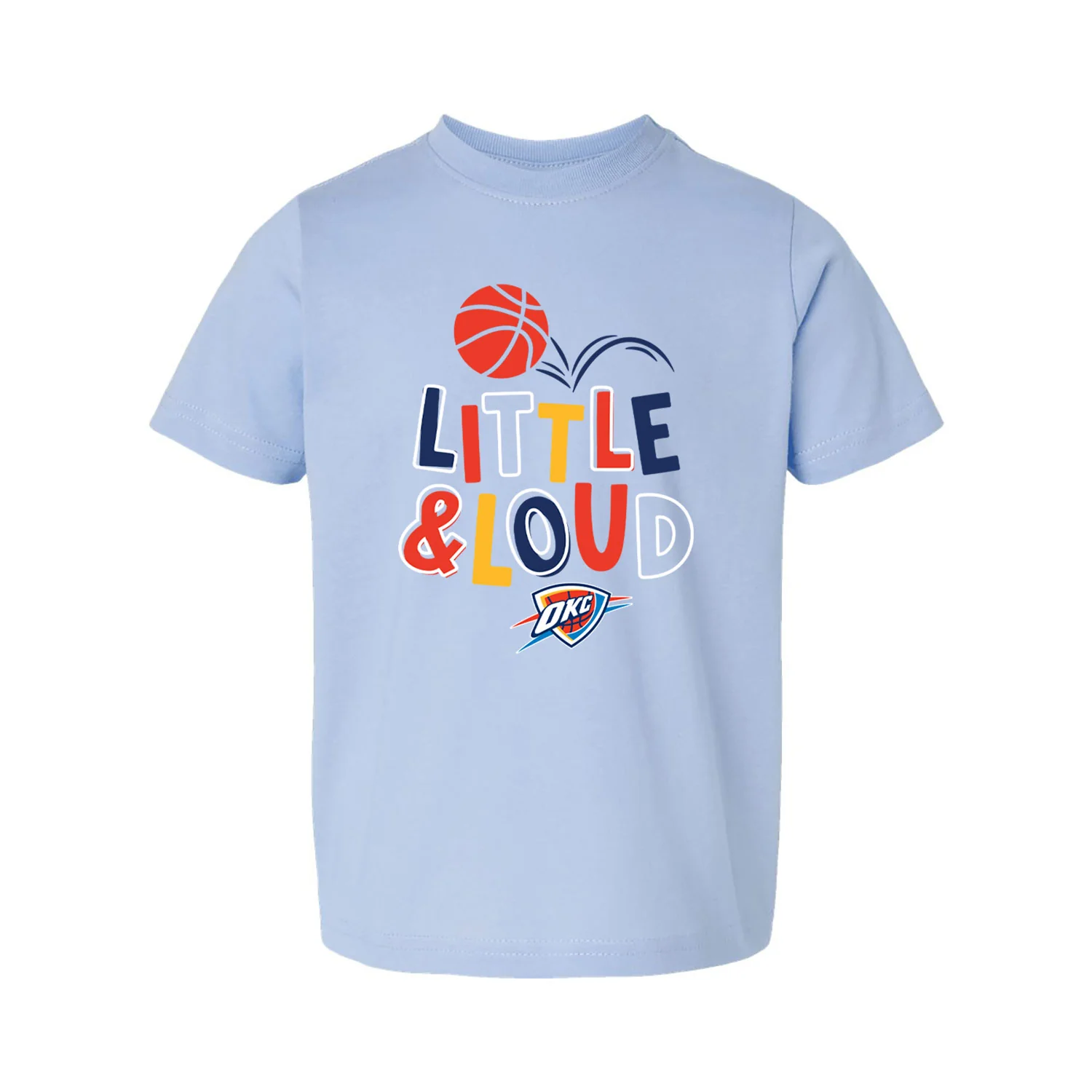 Toddler OKC Thunder Little & Loud T-Shirt