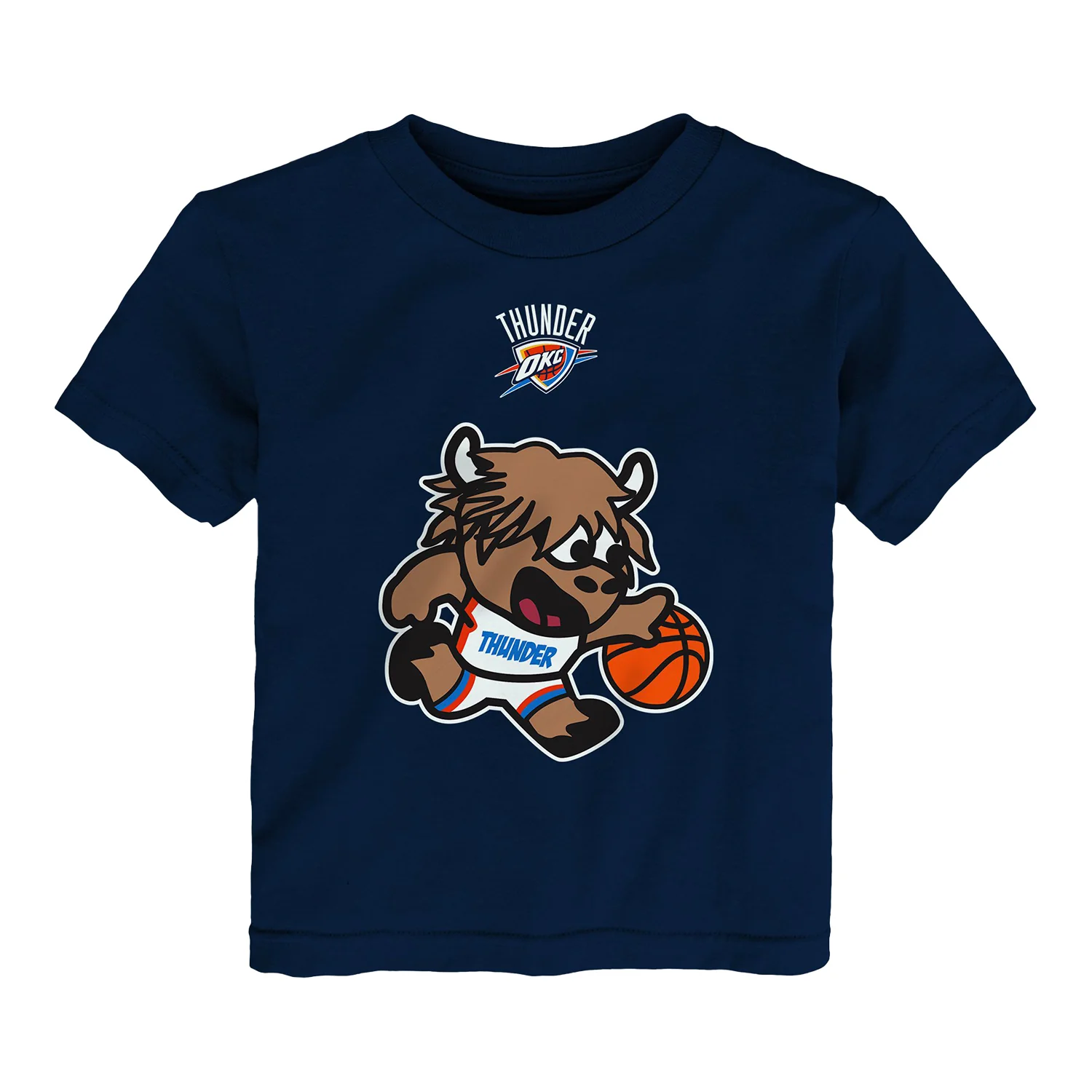 TODDLER OKLAHOMA CITY THUNDER PLAYER READY MASCOT T-SHIRT