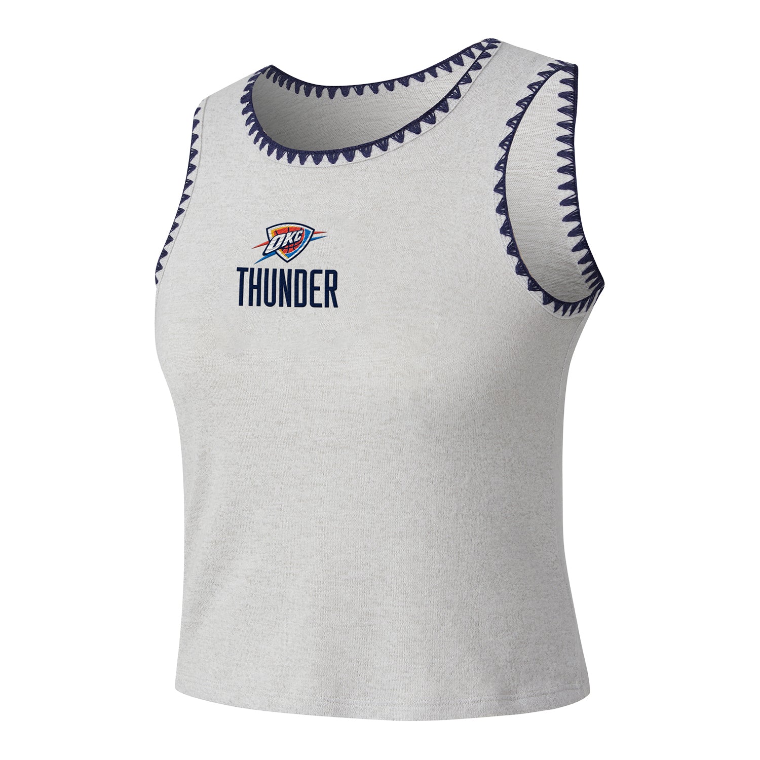 Ladies OKC Thunder Concepts Sport Neptune Shield Tank Top