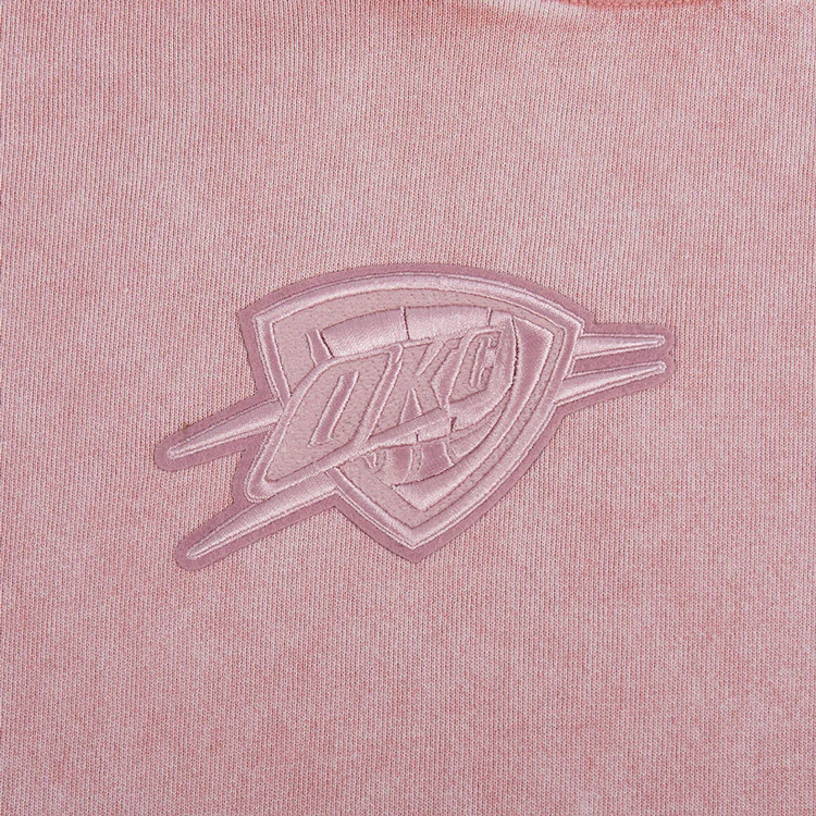 Ladies Oklahoma City Thunder Enzyme Washed Sweatshirt